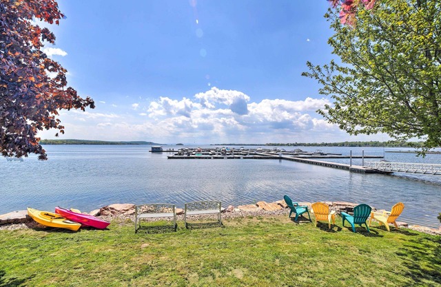 Lake Champlain Home w/Decks, Kayaks & Fire Pit!