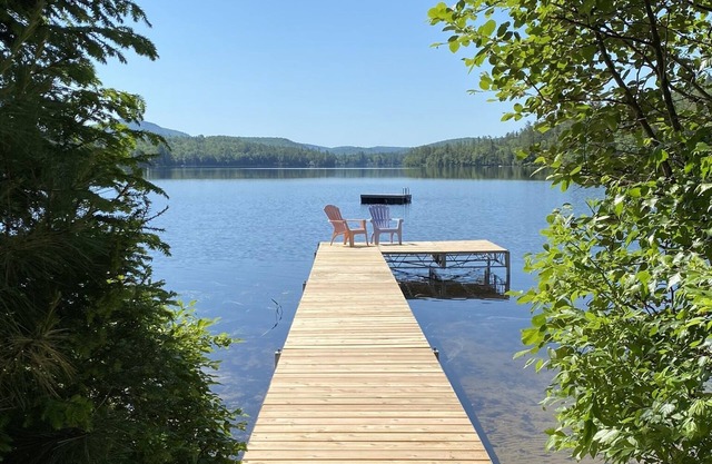 Lake front house in Bethel Maine