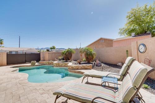 Lake Havasu City Escape Patio, Pool and Grill!