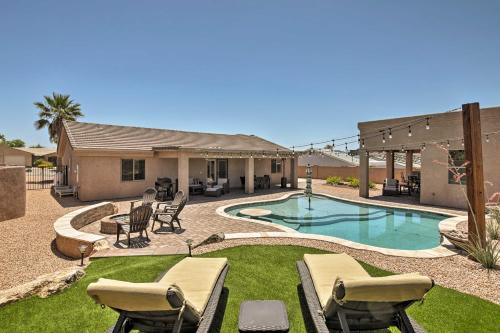 Lake Havasu Home with Private Pool, Patio and Grill!
