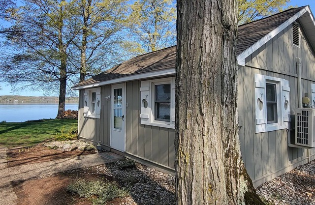 Lake Leelanau Waterfront Cottage with Mini Harbor - Close to Traverse City!