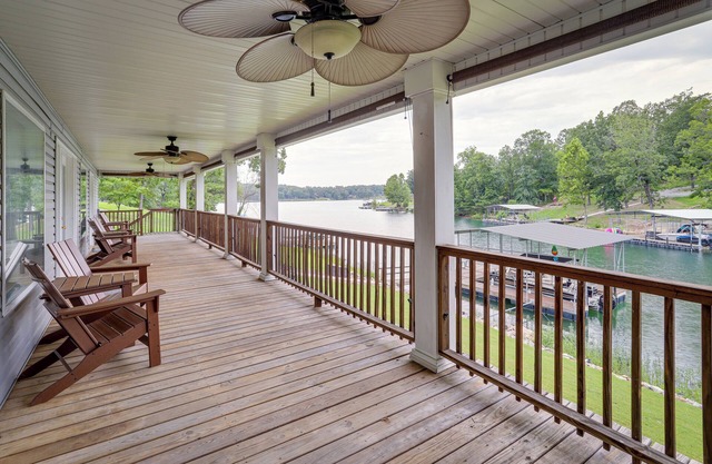 Lakefront Horseshoe Bend Home w/Boat Dock!