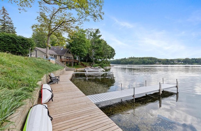 Lakeside Getaway with Dock, Firepit, Grill