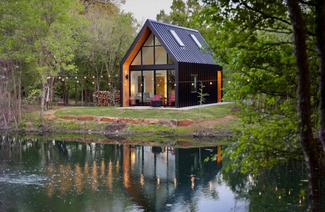 Lakeside North at Live Oak Lake | Modern Cabin