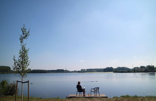 Lakeview villa with swimming and fishing pier