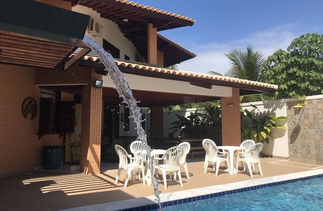 Large and cozy house on the best beach of Barra de São Miguel