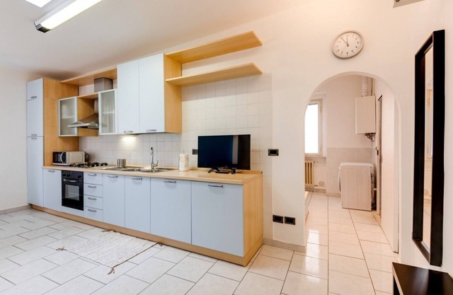 Large central two-rooms apartment with Wi-Fi & washing machine