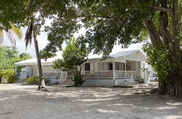 Large family home with private beach