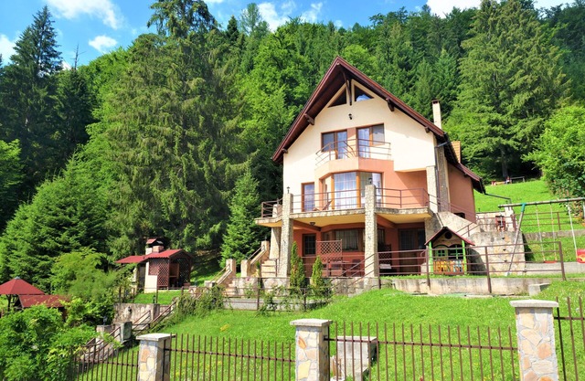Large mountain holiday villa with magnificent views, Brasov