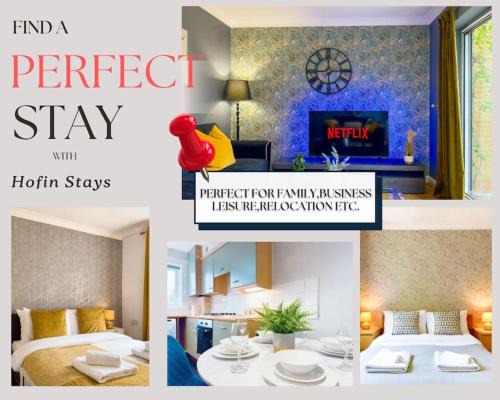 Last-Minute Specials l Modern 2 Double Bed Apartment for 5 Guests l Hofin Stays Short Lets & Serviced Accommodation