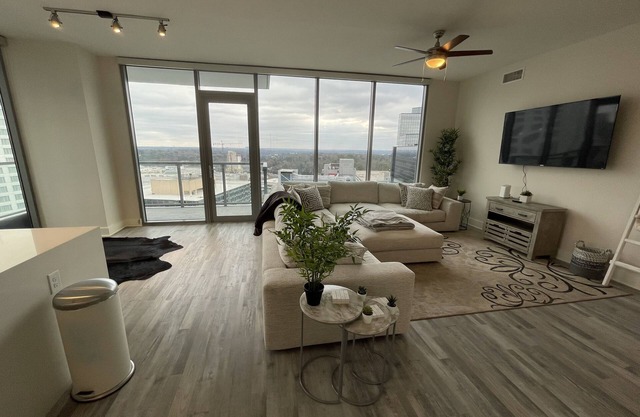 Lavish high-rise penthouse