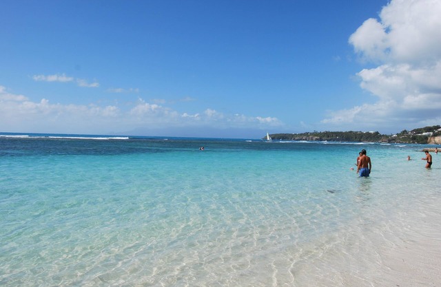 Le Gosier- Villa bottom, calm and comfortable in the freshness of the vegetation