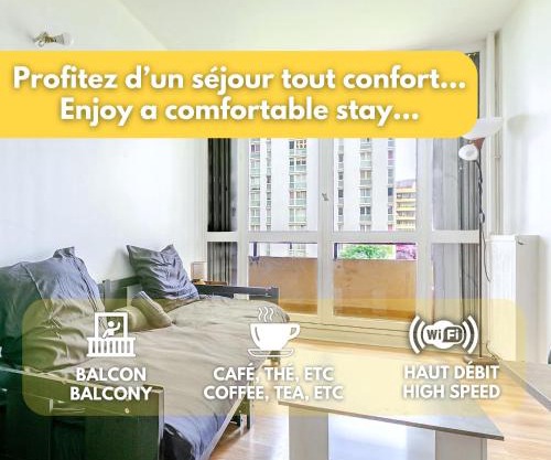 Le Petit Auber & son balcon, à 2 pas de Paris