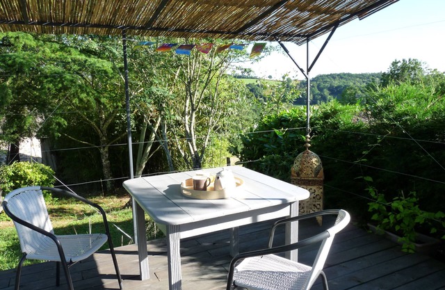 Le Pigeonnier du Bosc, harmony and greenery