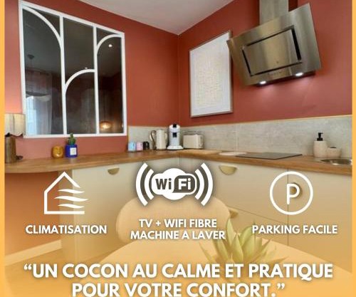 "Le rêve de Gaïa" Wifi, parking gratuit dans la rue