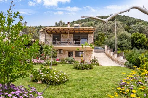 Lefkada view villa Vasiliki 1