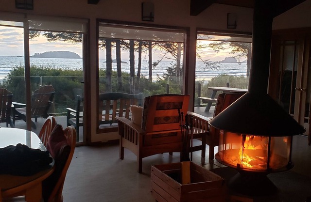 Lennard View House is a private home on Chesterman Beach in Tofino