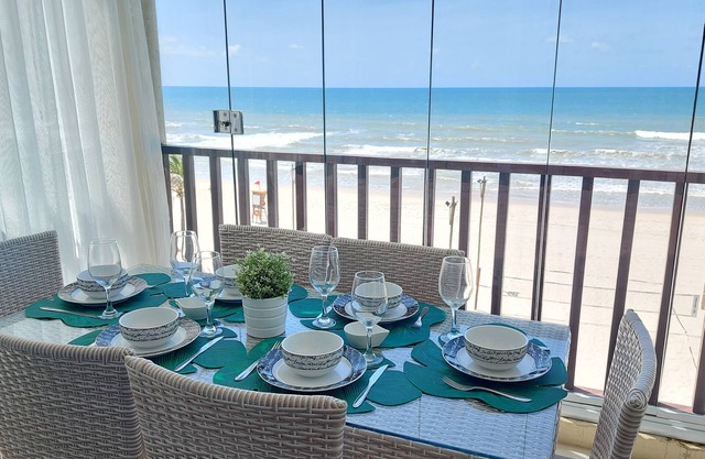 Lindo AP Frente MAR NO Acqua Resort AO Lado DO Beach Park