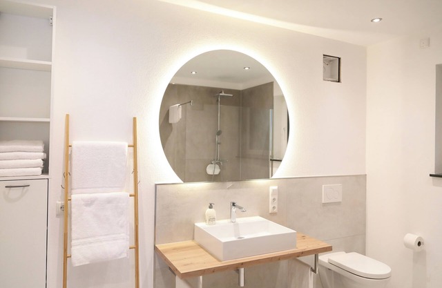 Loft 4 covered balcony Moselle panoramic view near Cochem & Elz Castle incl. sauna