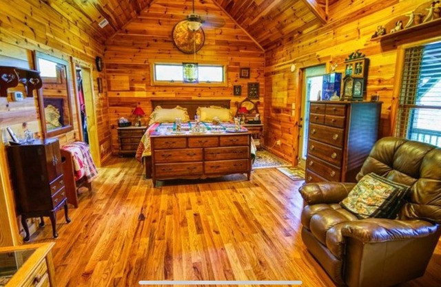 Log Cabin at the Twisted River
