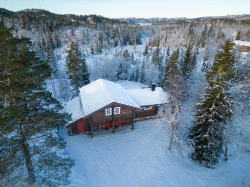 Log Cabin In Evje Surrounded By Activity