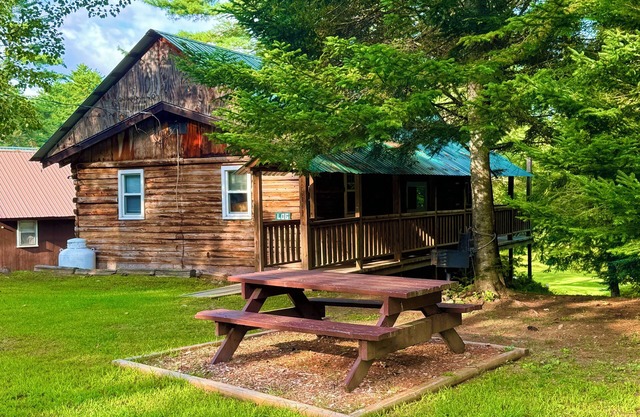 Log Haven Cabin, Pool/AC/Fireplace,Steps to Loon Lake