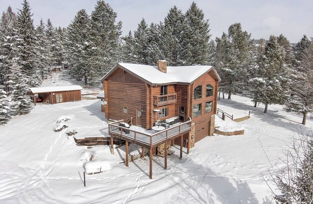 Log Home with View of the Buffalo Valley, and All Season Activity Opportunities.