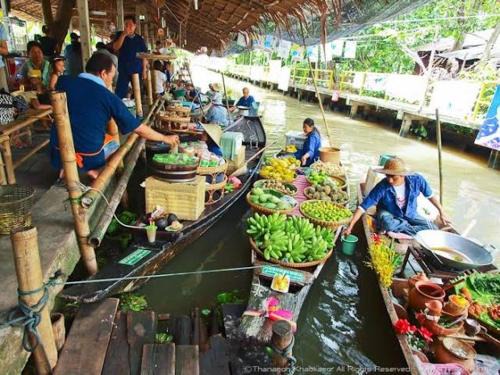 Longtail Boat Tour bangkok Tour Klong