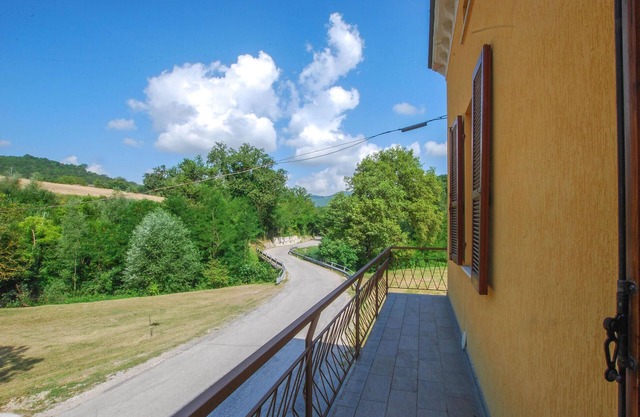 Look forward to an idyllically situated vacation home with a magnificent view.