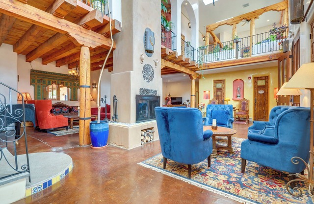 Los Cerrillos Hillside Hacienda on 65 Acres!