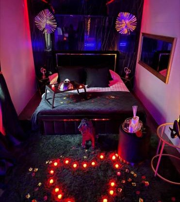 Love Room élégante spa privatif et extérieur cosy