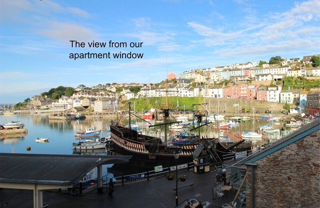Lovely apartment located directly on the Quay overlooking Brixham Harbour