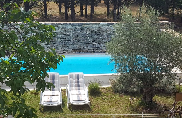 Lovely stone house for 6 people with pool and private space.