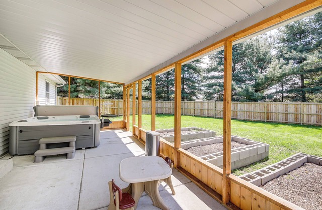 Lovely Terre Haute Home w/Private Yard & Hot Tub!