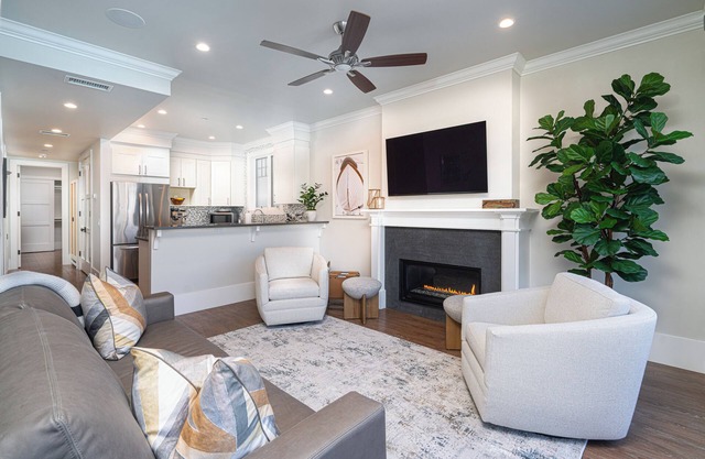 Luxurious Newport home one block from the beach