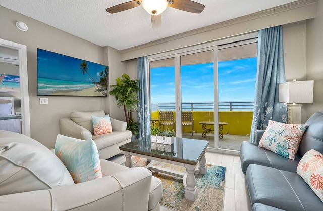 Luxury 21st Floor 3 BR Condo Direct Oceanfront Wyndham Ocean Walk Resort Daytona Beach | 2123