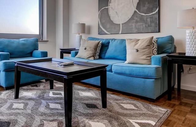 Luxury 2BR | Full Kitchen | Steps from PATH | by GLS