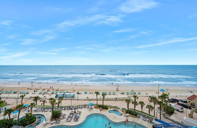 Luxury 8th Floor 1 BR Condo Direct Oceanfront Wyndham Ocean Walk Resort Daytona Beach | 808