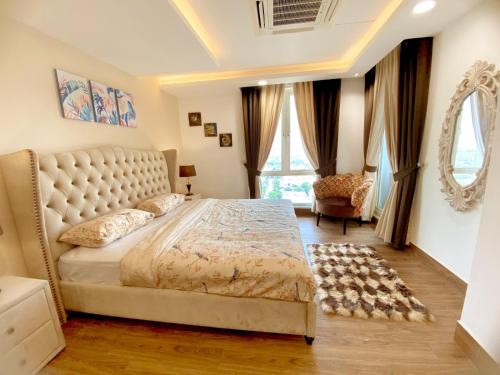 Luxury Apartment with Balcony in Gold Crest, DHA - Skyview Suite