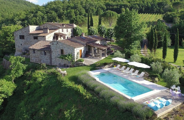 Luxury Historic Villa San Piero, Panoramic Views, Romantic Chapel, Wine Cellar