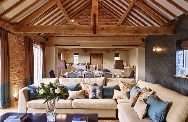 Luxury holiday barns which can be hired individually or exclusively