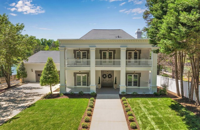 Luxury Lake Norman waterfront home with dock, pub, game rooms & amazing views