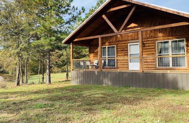 Luxury Log Cabin, We use the term cabin loosely. This is a modern country home.