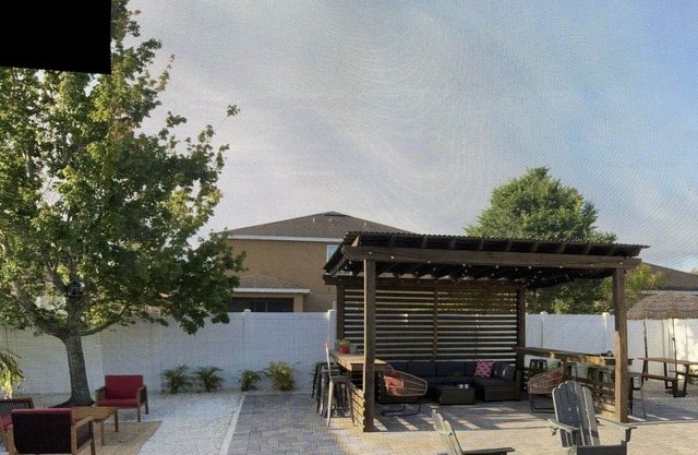 "Luxury Pergola Oasis with Hot Tub"