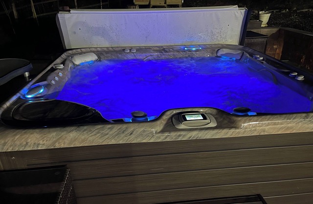 Luxury Poconos retreat with hot tub, sauna, fire pit & patio