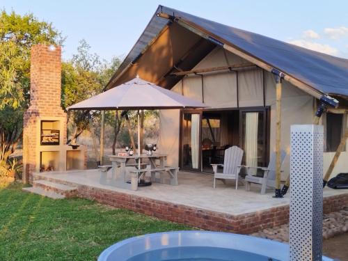 Luxury Tents at Buffelshuis Safari Camp