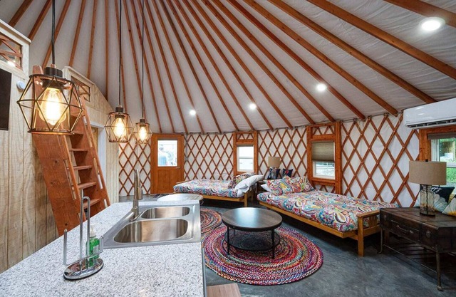 Maggie's Modern MEGA and MINI YURTs - 30&16ft