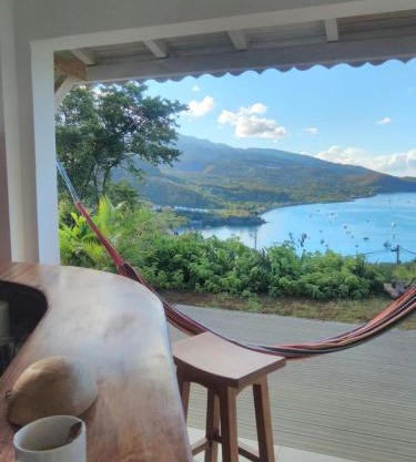 Magnifique vue mer sur baie de Malendure