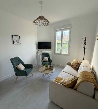 Maison 3CH, Jardin, 8 pers - parking gratuit