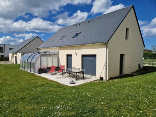 Maison de vacance, 4min à pied de la plage - Parking privé - Wifi gratuit - Terrasse - Calme